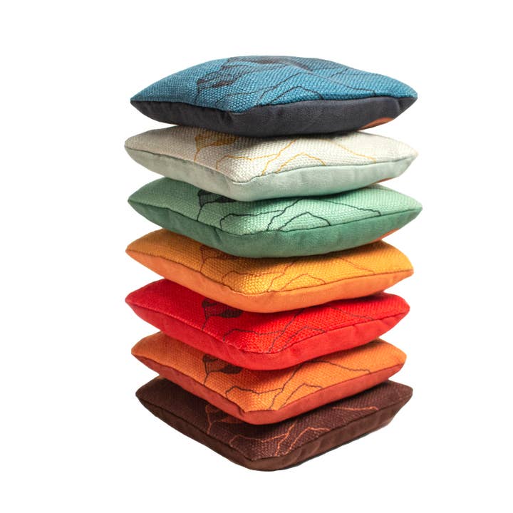Elakai - Wholesale Cornhole - Mount Elakai Durasuede + Turbo Polyglide Pilot Versacraft Cornhole Bags