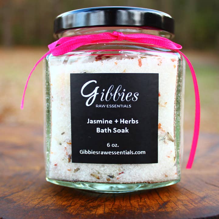 Bain Tremper : Jasmin+herbes pour la vente par Gibbies Raw Essentials