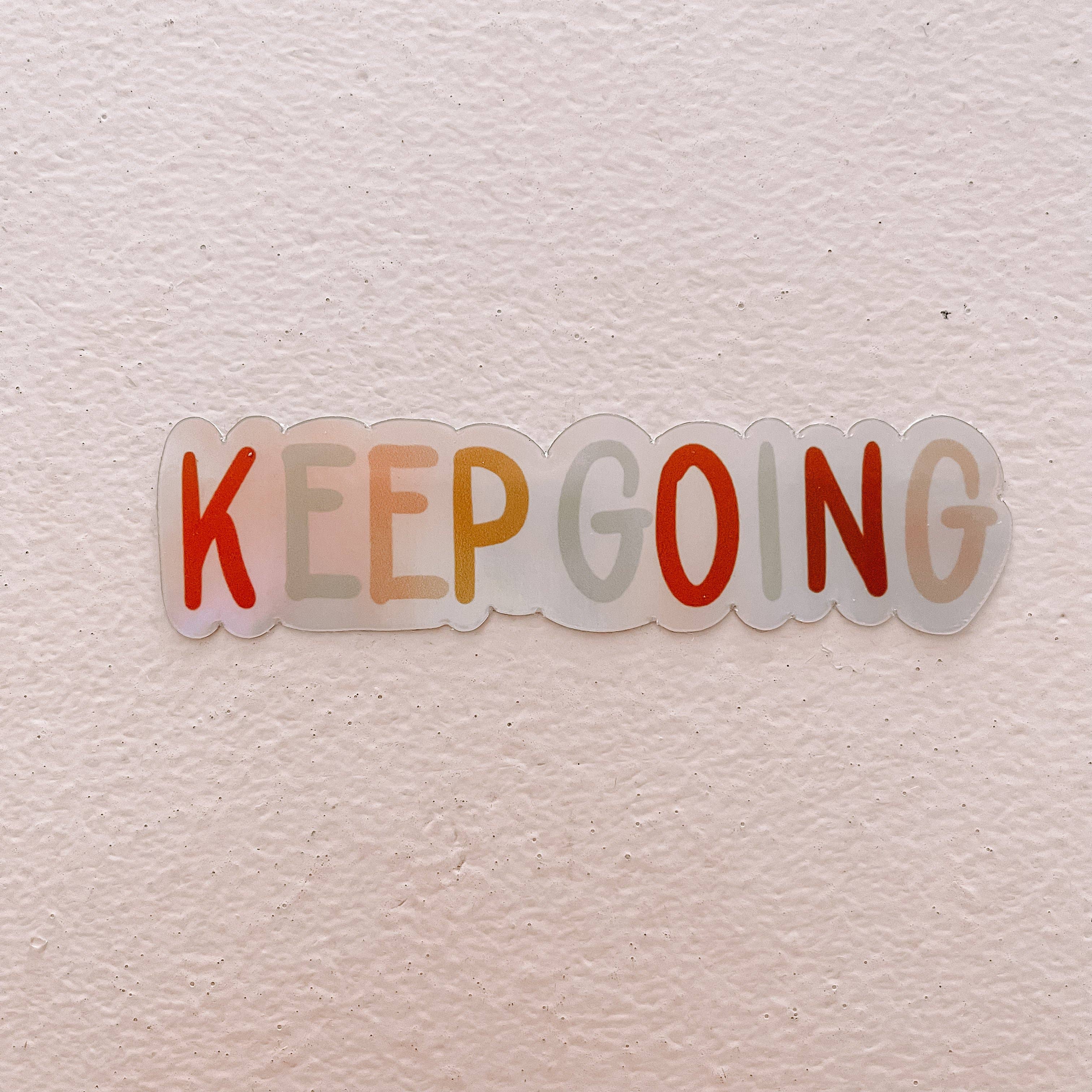 Maddie Green Designs - Wholesale Sticker - Holographic Motivational Quote Vinyl Stickers0