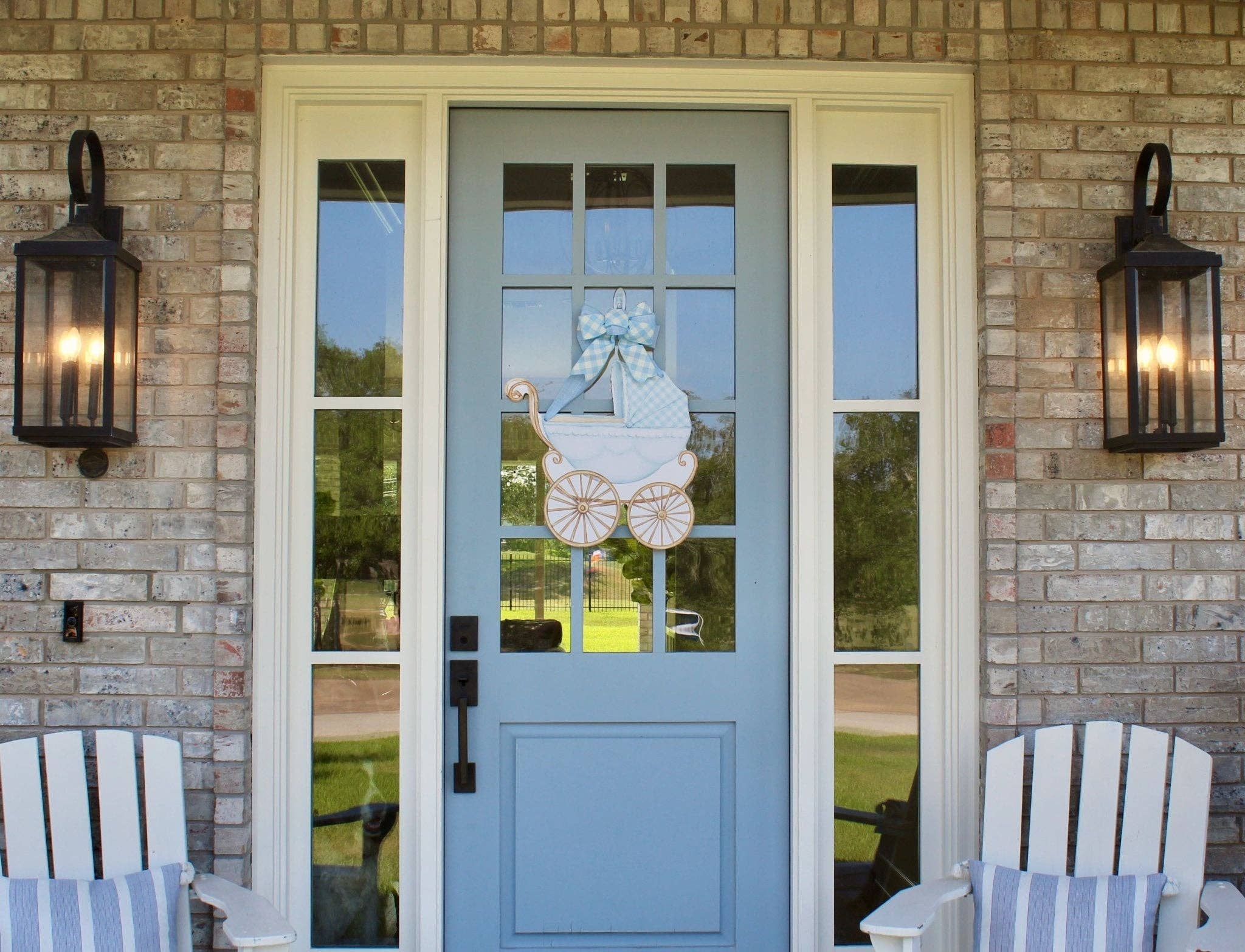 Front Porch Elegance - Wholesale Door Hanger - Welcome Baby- Door Hanger3