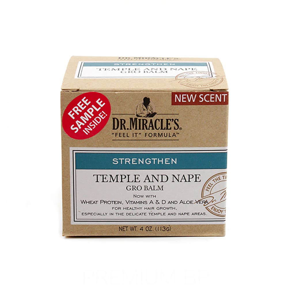 SUBLIME BEAUTY WHOLESALER SL - Wholesale Hair Thinning/Loss Treatment - Dr. Miracles Temple And Nape Gro Balm Regular 113 Gr