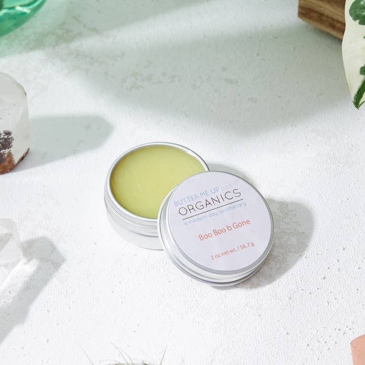 Butter Me Up Organics - Wholesale Healing Salve/Balm/Cream - Boo Boo b Gone / Natural Neosporin / Healing Wound Salve