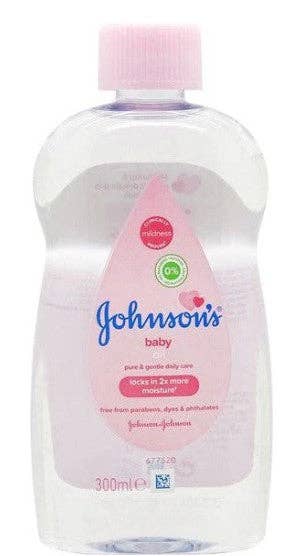 EcoQuality – Engroshandel Bad/Kropsolie - Baby – Johnson & Johnson Babyolie, 300 ml (10,1 oz)0