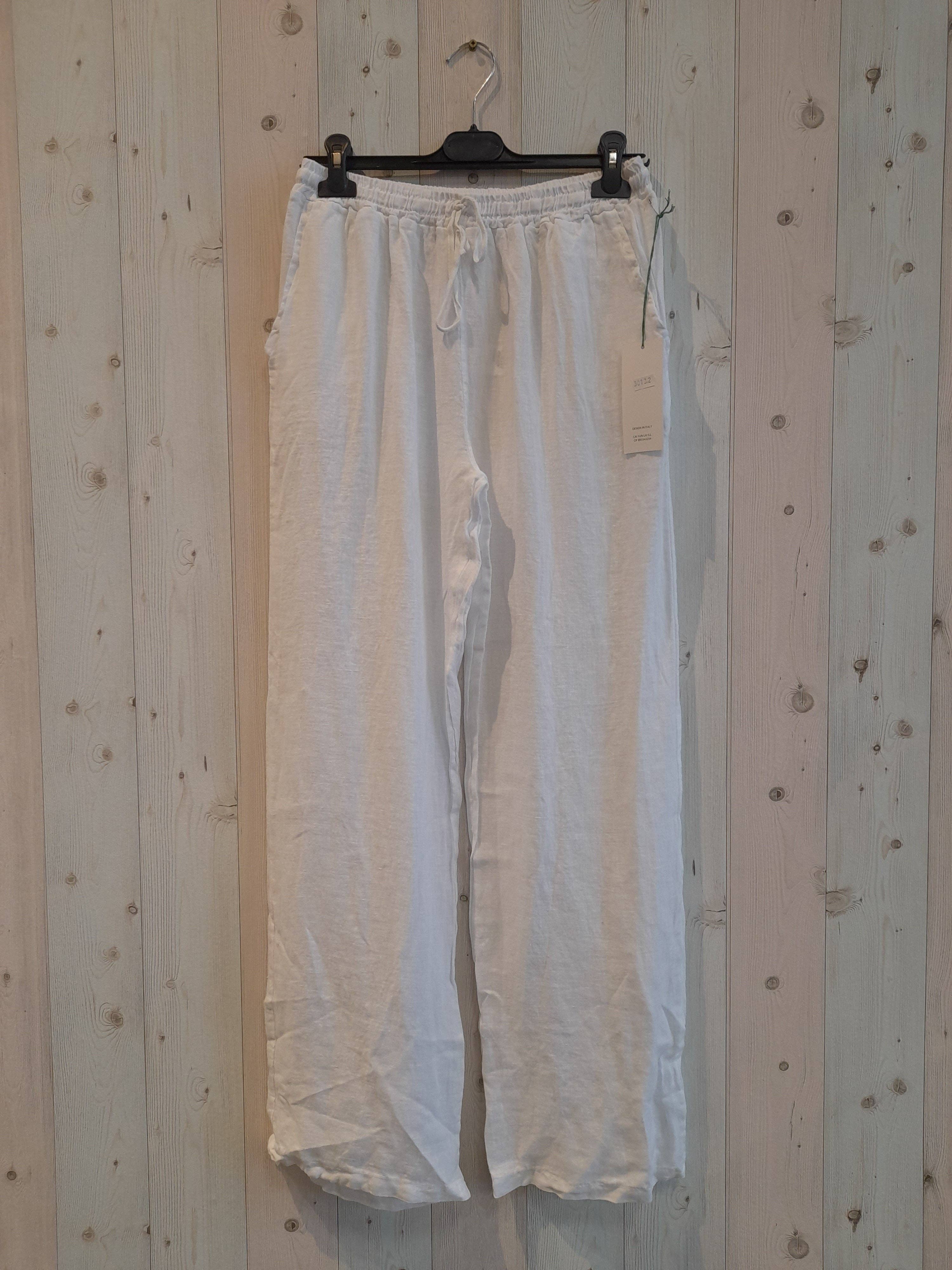 Linen & More - Wholesale Pants - Women's - REF 30132 BASIC STRAIGHT LEG PANTS 100% LINEN4