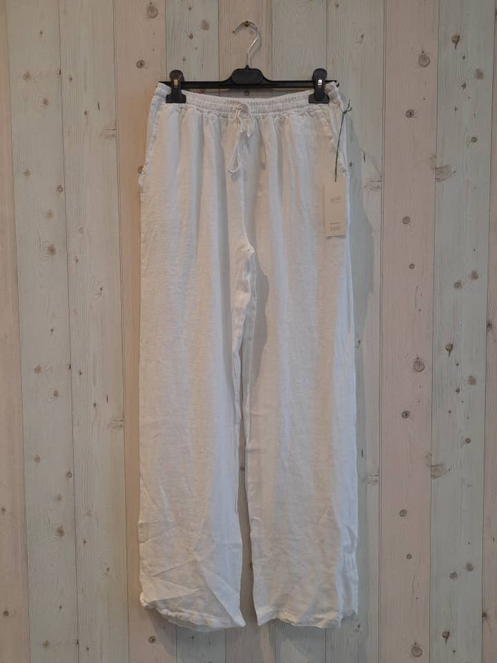 Linen & More - Venta al por mayor Pantalones - Mujer - REF 30132 PANTALON BASICO PATA RECTA LINO 100%4