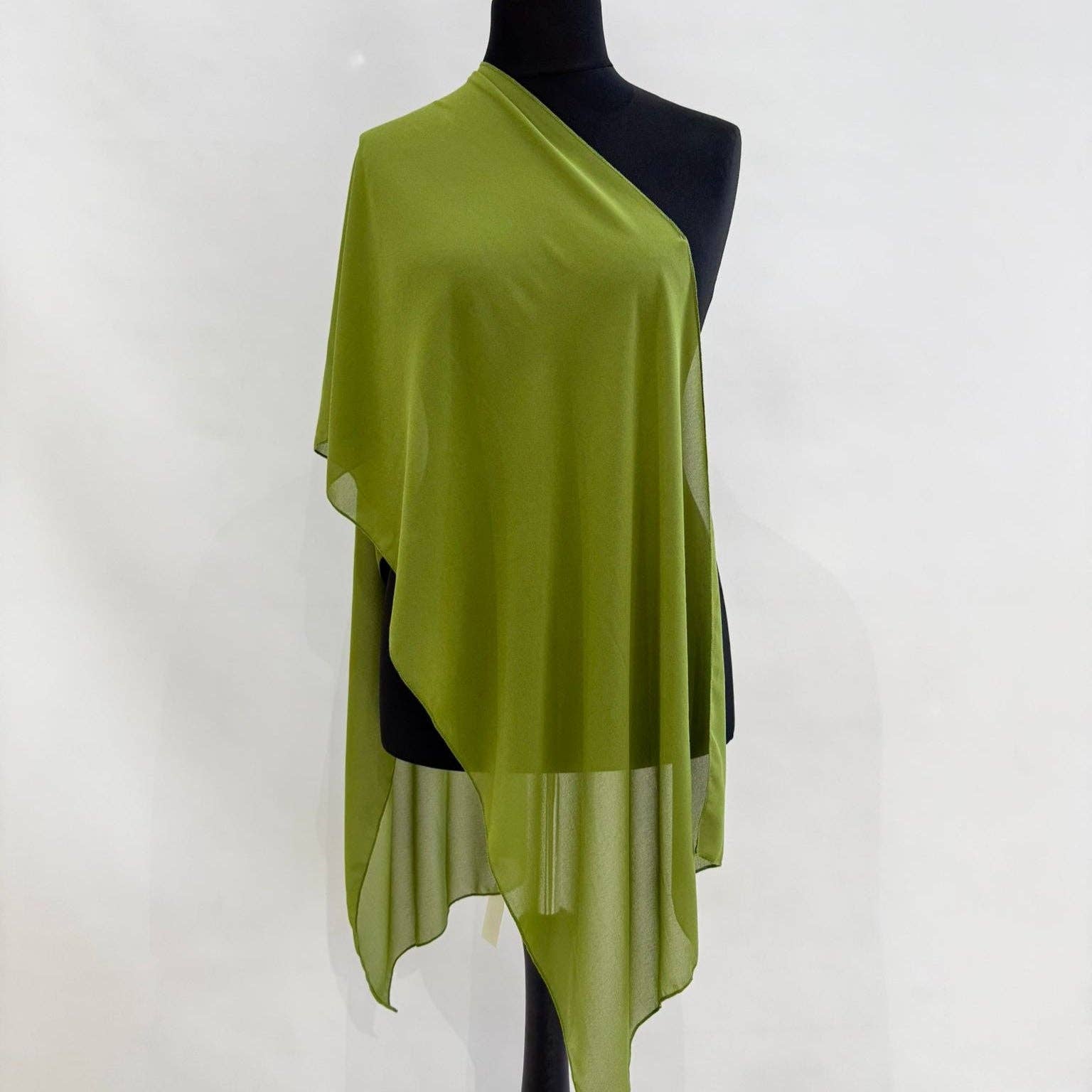 Invitadissimas - Wholesale Dress - Women's - Basic chiffon shawl 45x100cm7