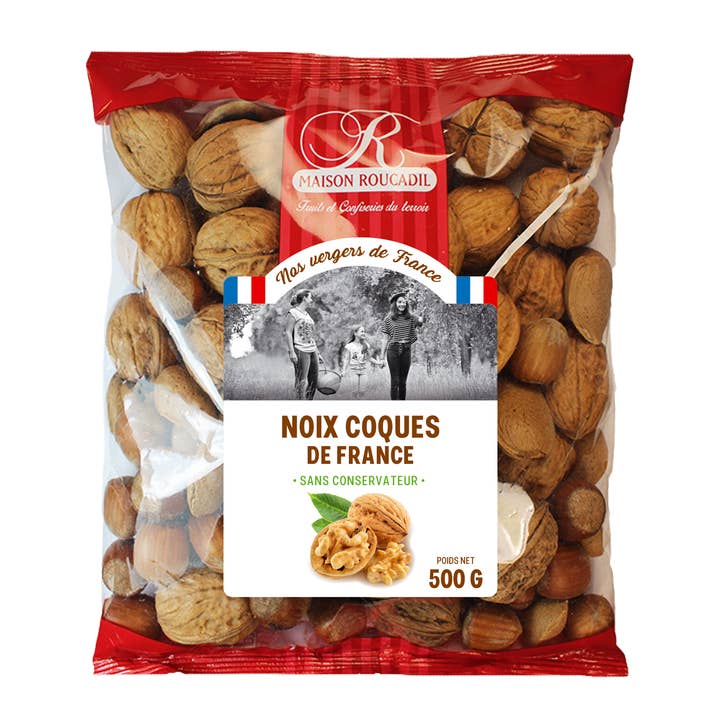 Walnuts in Shells - Origin France - 500G Bag for wholesale by Maison Roucadil