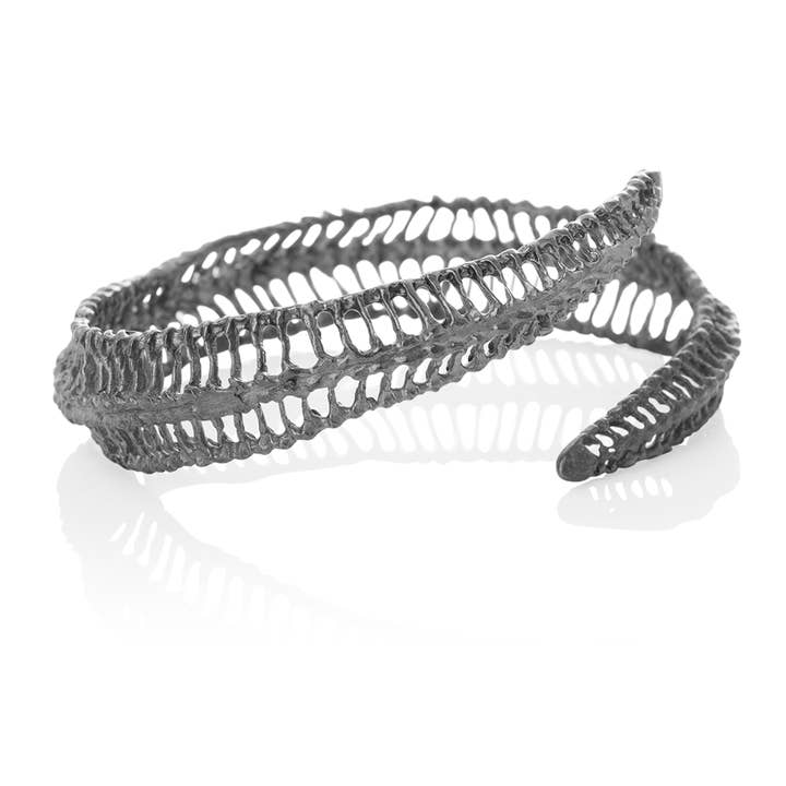 Asterias Bracelet Oxidized 925 Sterling Silver for wholesale by AURUM by Guðbjörg