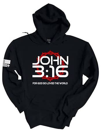 John 3:16 For God So Loved The World HD for wholesale by Trenz Shirt Company