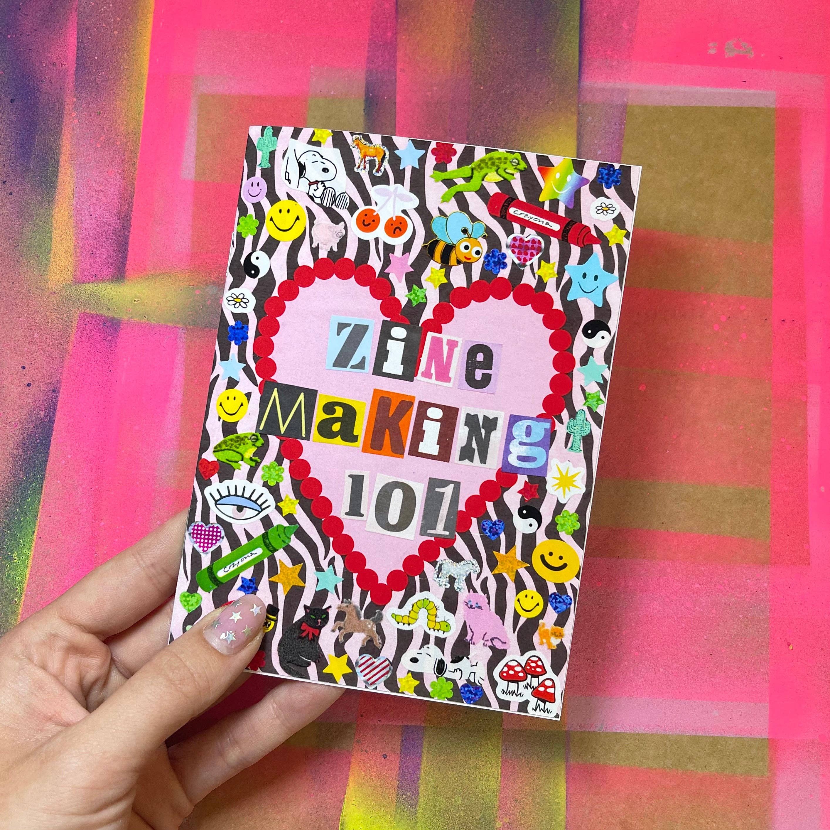 Eva Malley - Wholesale Crafts, Hobbies & DIY Book - ZINE MAKING 101 ZINE2