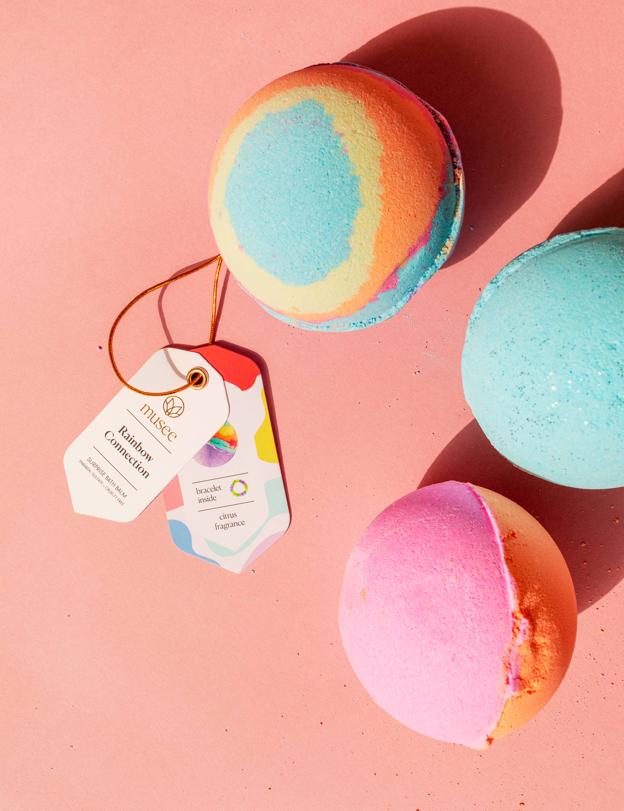 Musee - Wholesale Bath Bomb/Fizz - Rainbow Connection Bath Balm2