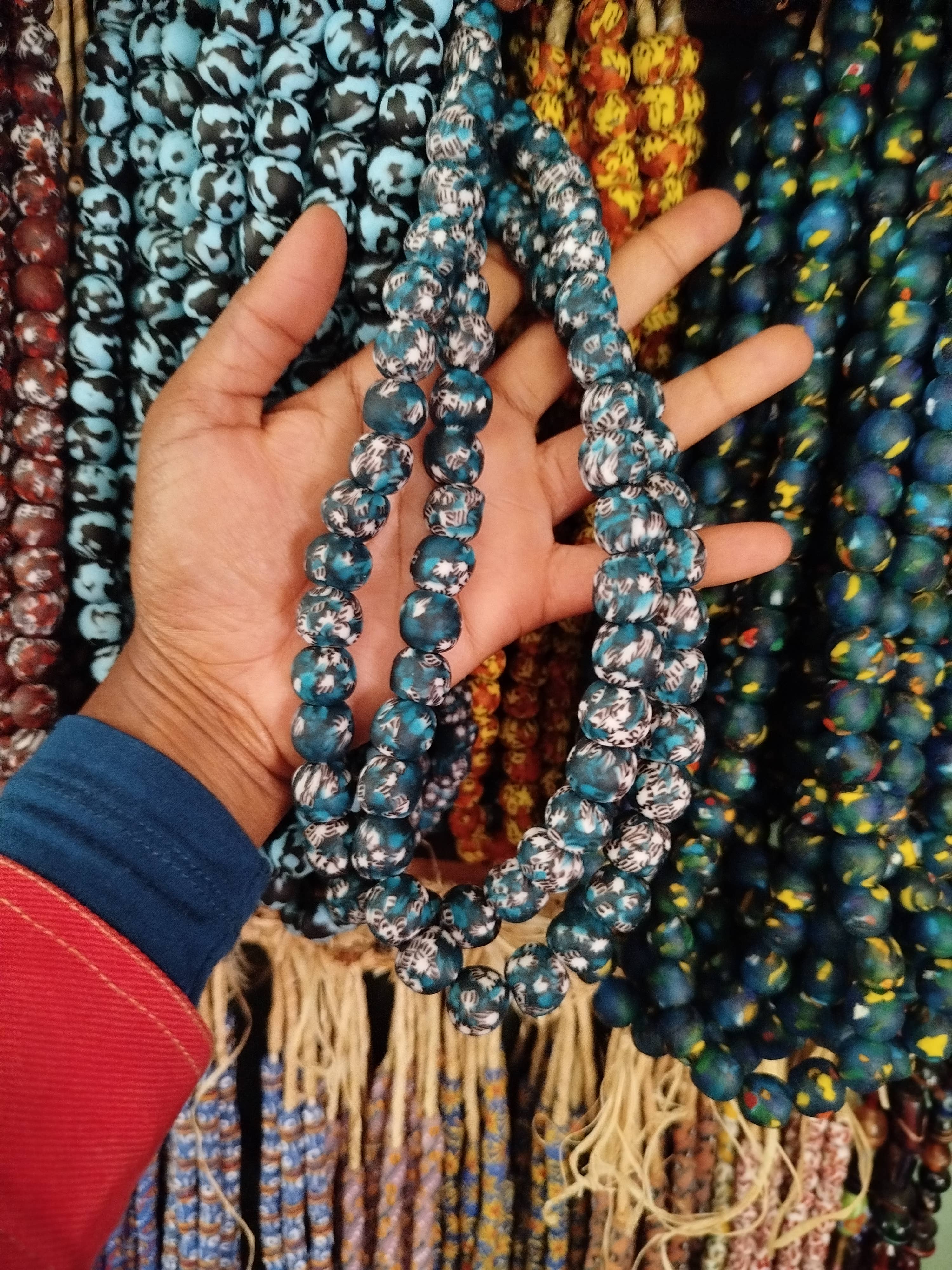 African Craft Collection - Wholesale Beads - Glass Beads Krobo / Recycled Beads for Jewellery making4
