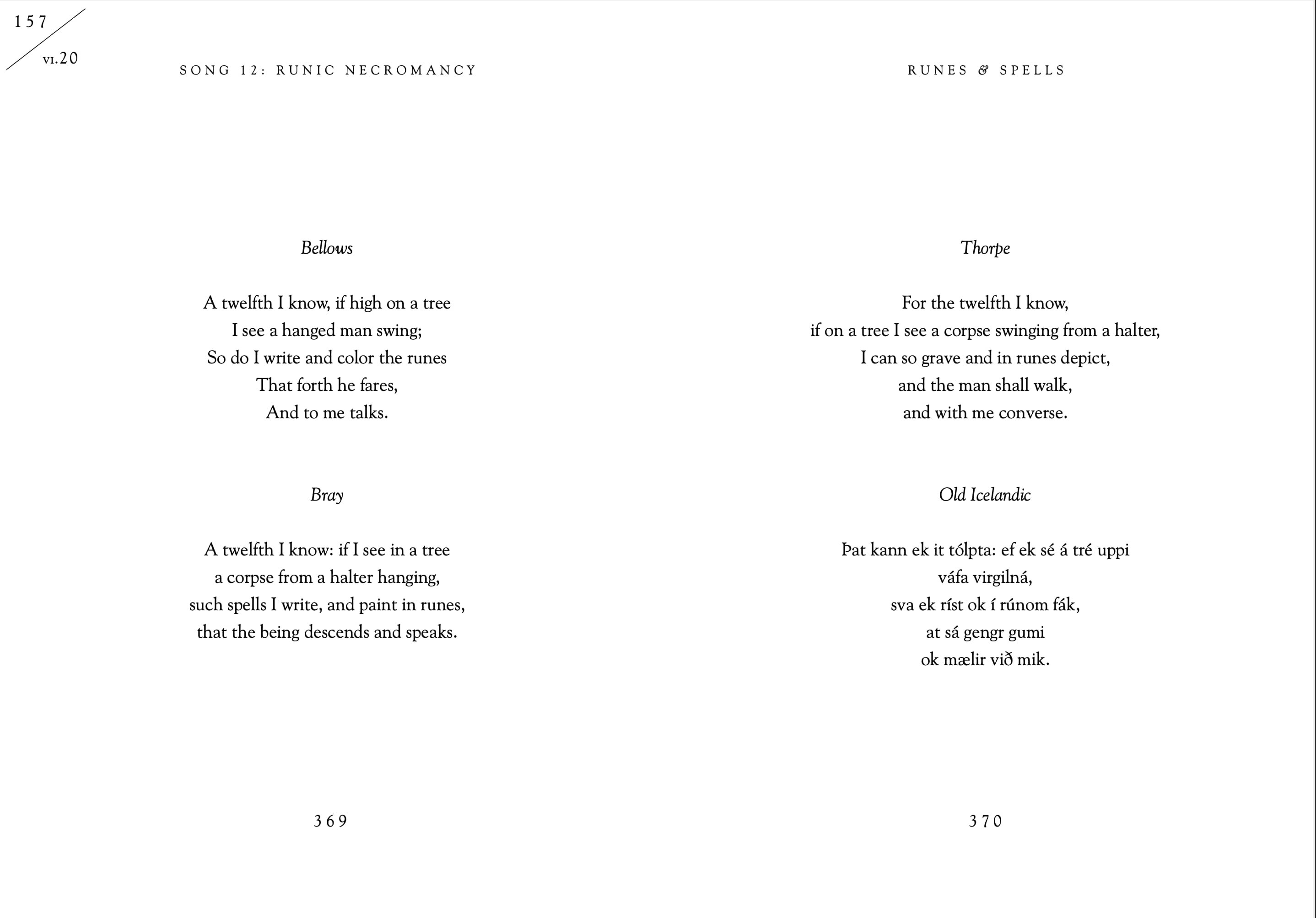 Hyldyr - Wholesale Poetry & Drama - The Comparative Hávamál6