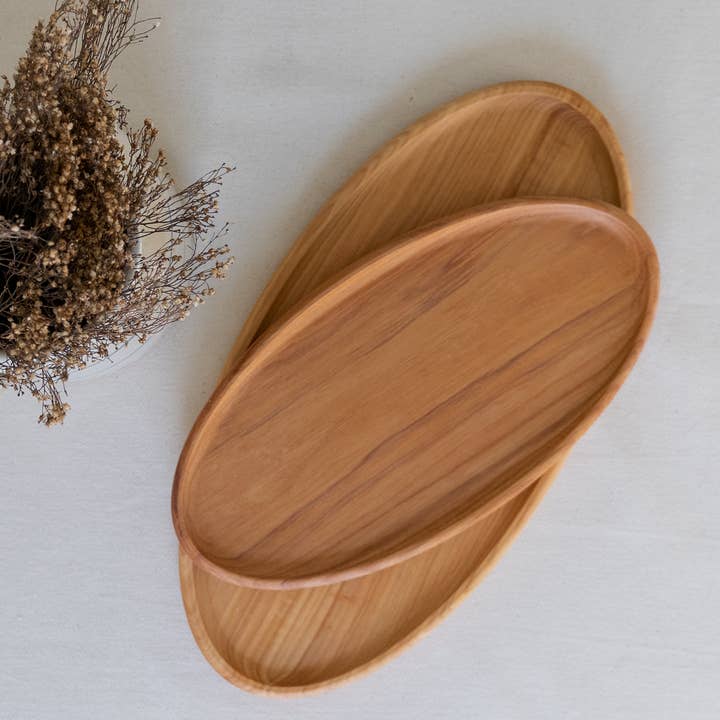 TIMBERMADE - Wholesale Platter - OVAL WOOD SERVING PLATTER6