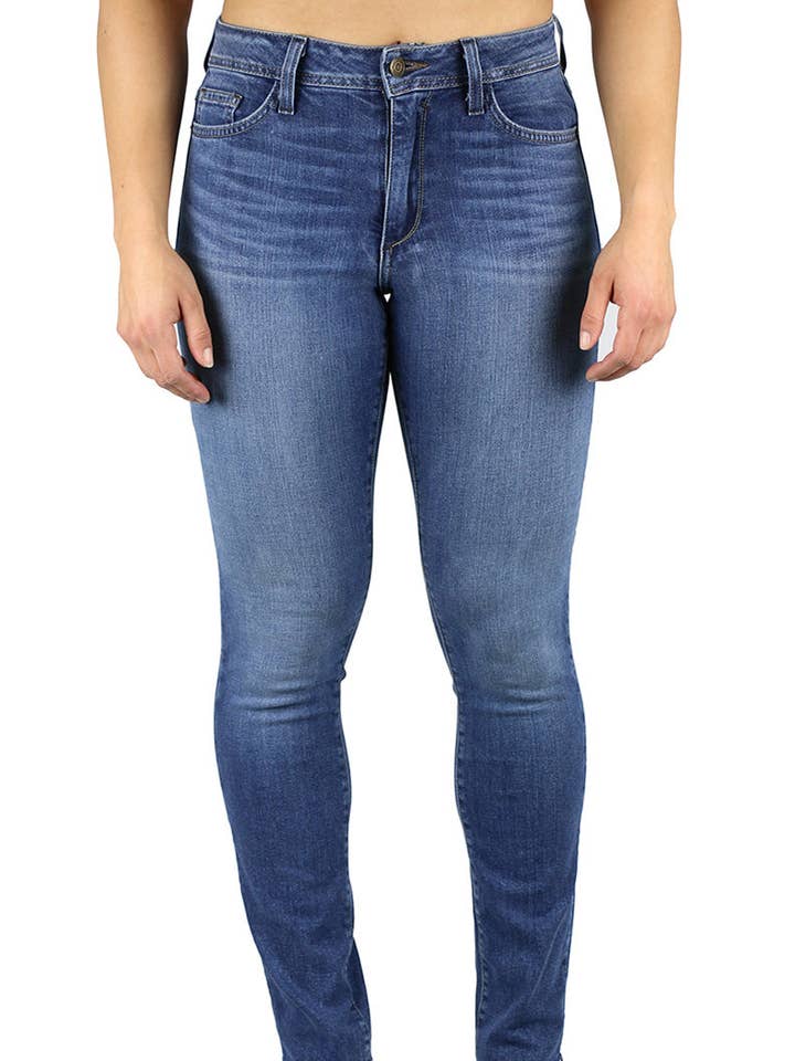 Jean Madison Straight Leg Medium Wash pour la vente par Fran Denim