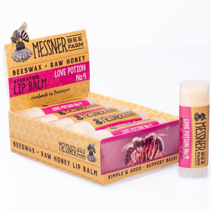 Love Potion No.9 Lip Balm for wholesale by Messner Bee Farm
