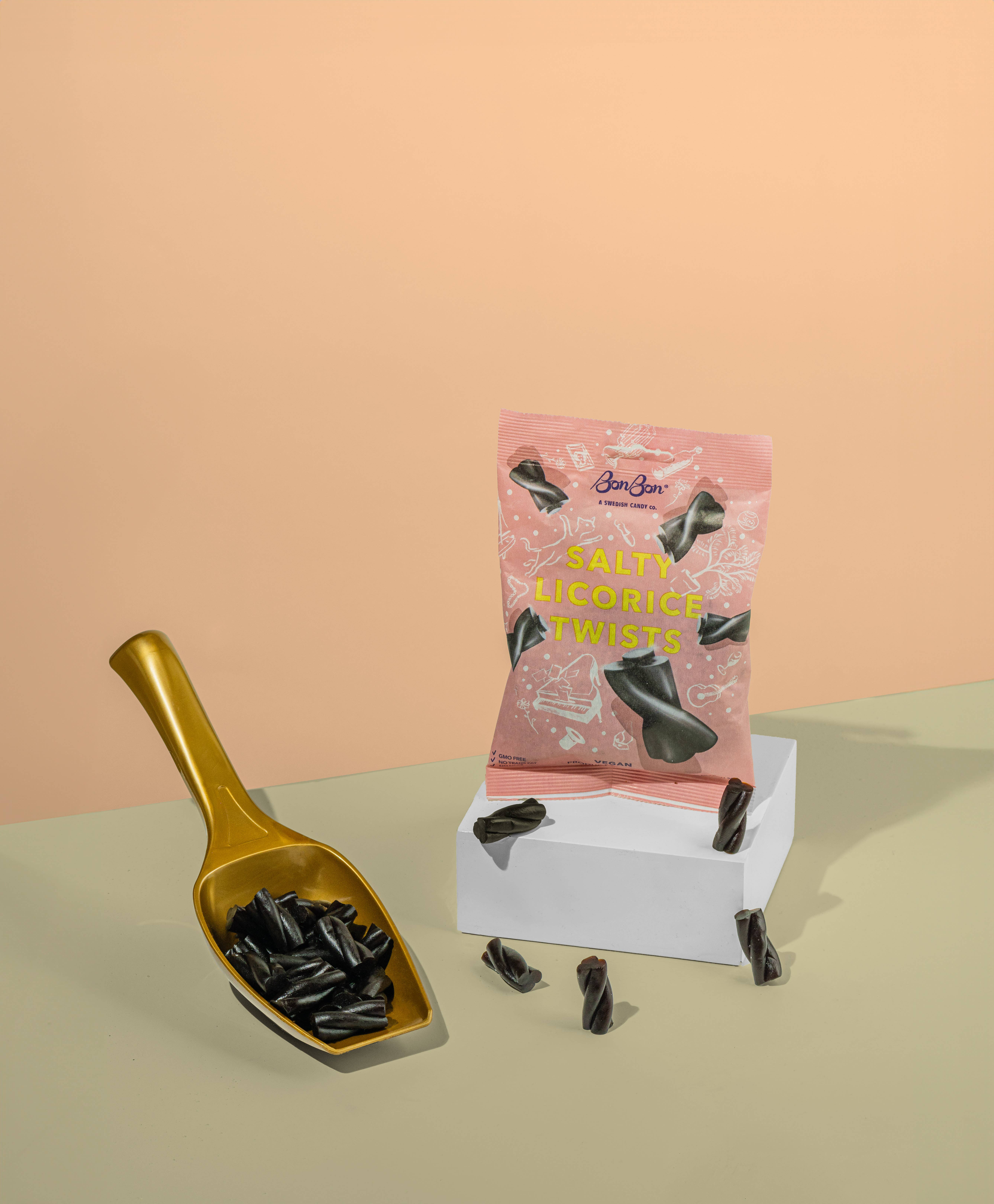 BonBon - A Swedish Candy Co - Wholesale Gummy - Licorice Twist - Swedish Candy 4.2oz (120g) 3