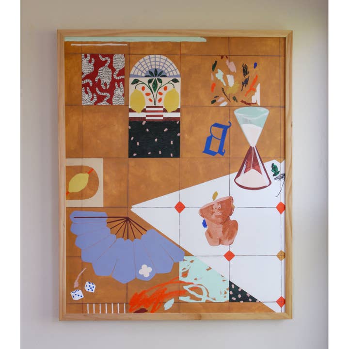 Art Print - Abstract Still Life Memento Mori for wholesale by Christine Cover