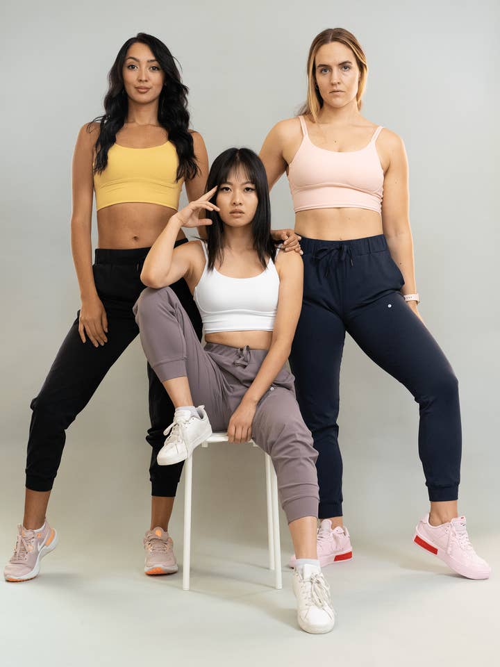 Brooklyn Joggers - Mauve for wholesale by Arya Athleisure