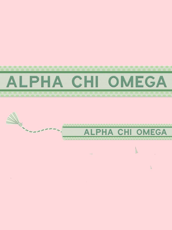 Embroidered Bracelet - Sorority for wholesale by Ever Row