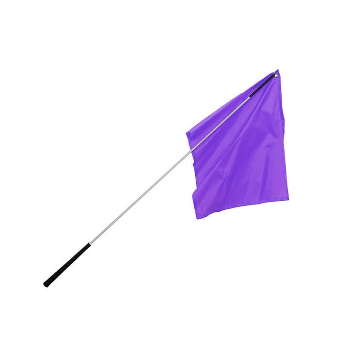 Smart Horse Gear – wholesale Flag – Flag Training Stick 48" Silver Shaft