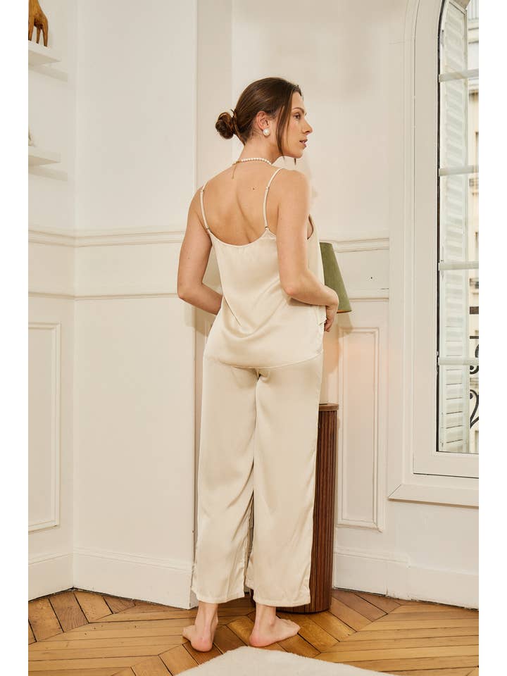 SUNTEX - Wholesale Chemise - Women's - 2-piece pajama set with stylish pants10