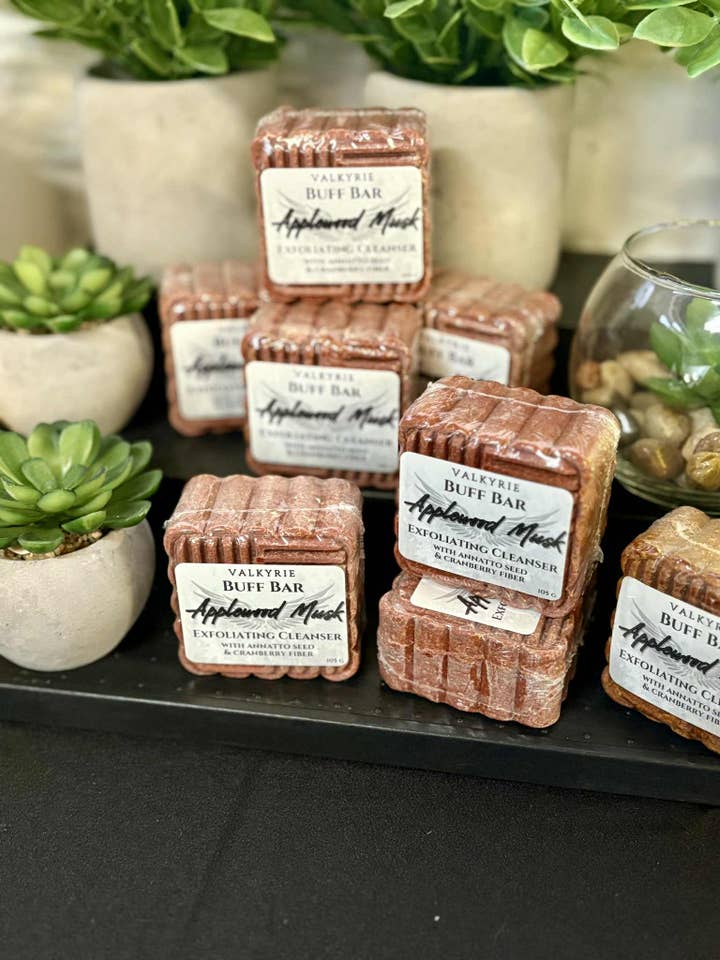 Buff Bar - Apfelholz-Moschus für den Großhandel von Valkyrie Global