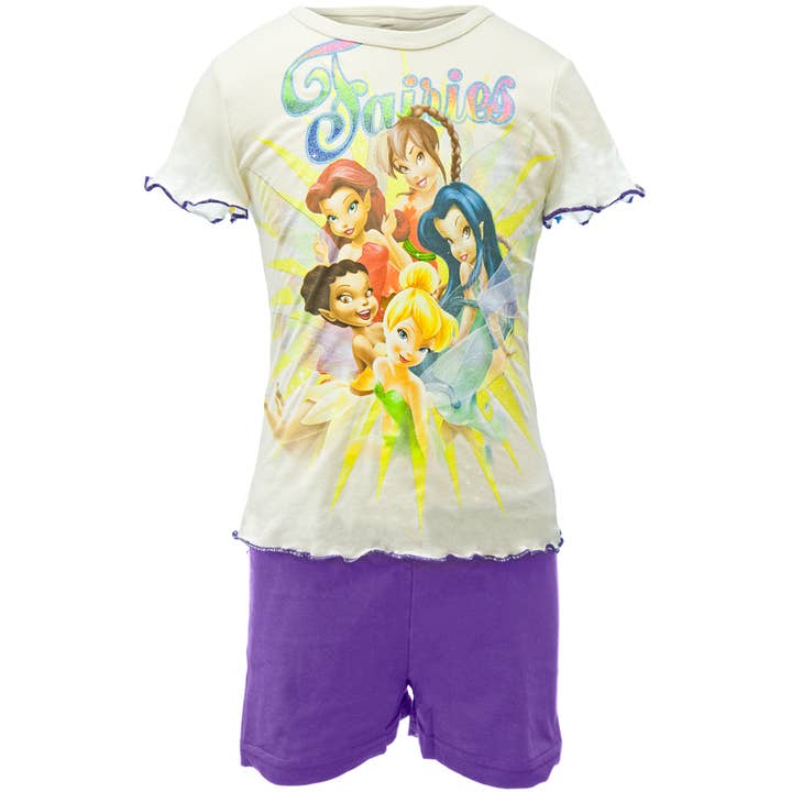 Official Store - Wholesale Screen Printed T-Shirt - Kids - Disney Fairies - Sunburst Big Kid's Long Sleeve T Shirt