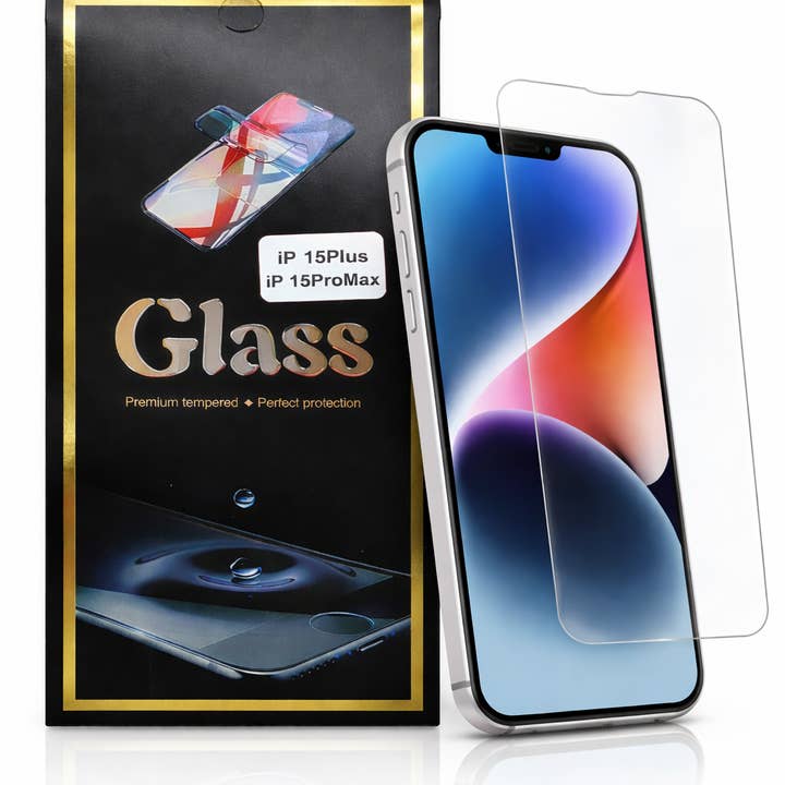Clear Tempered Glass Screen Protector for Iphone 15 16 17 for wholesale by Bling Cases