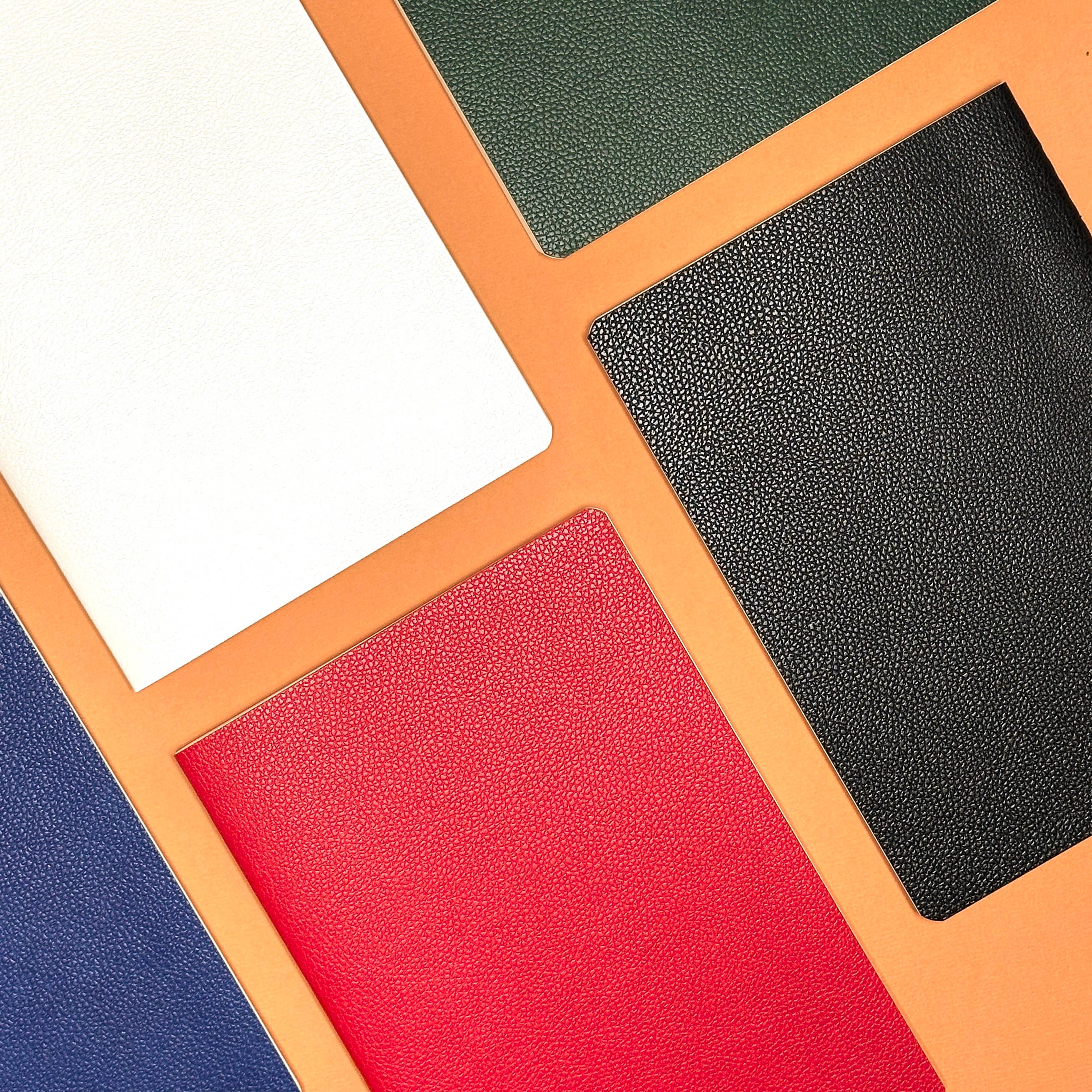 BV by Bruno Visconti - Wholesale Notebook - Vegan Leather A5 Notebook  Forest Green5