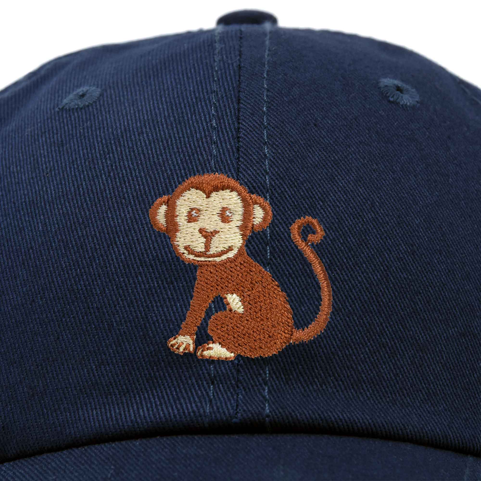 Dalix – Großhandel Basecap – Kinder – DALIX Cute Monkey Kinderhut bestickte Ballkappe Mädchen Jungen29