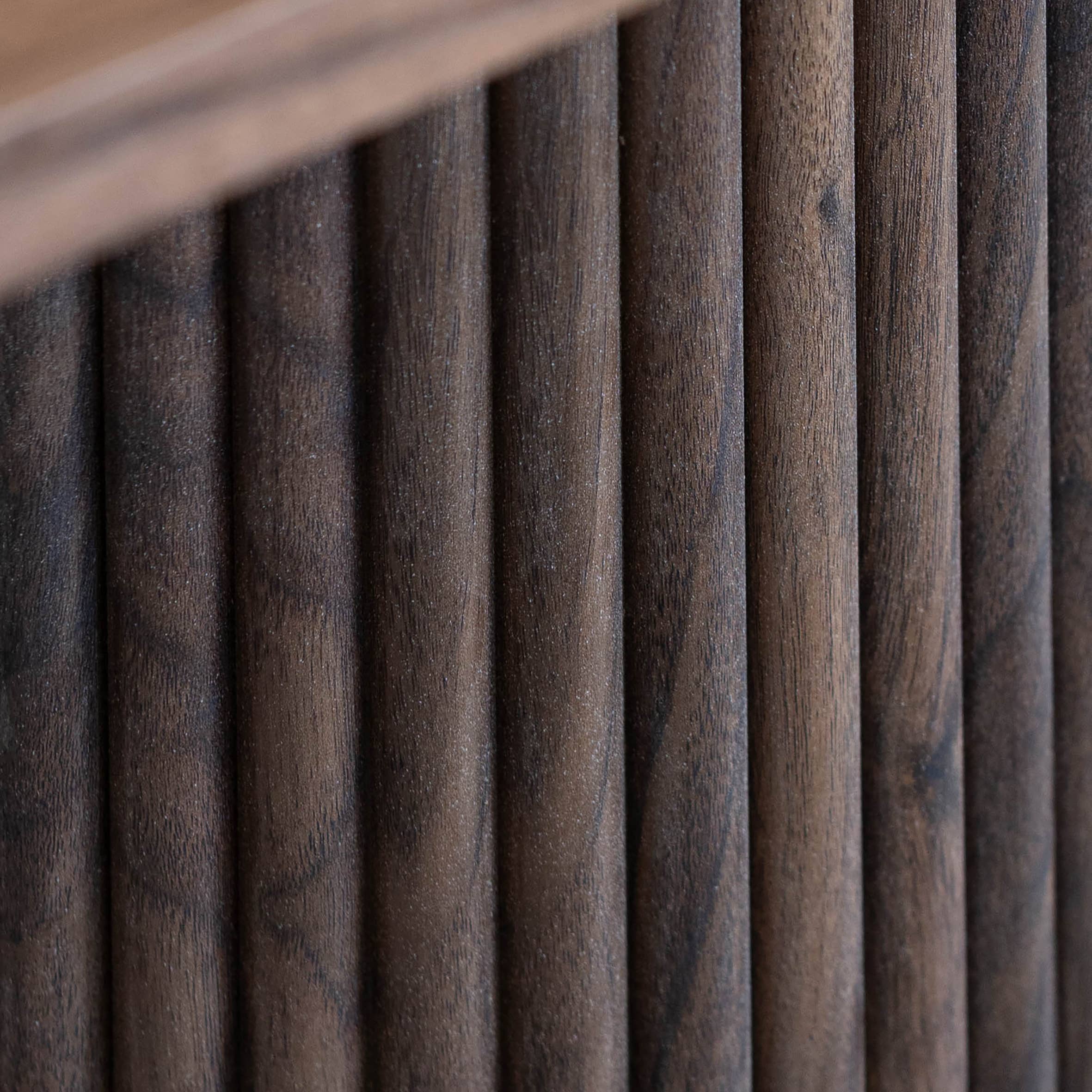 Now's Home - Wholesale Coffee Table - OVAL COFFEE TABLE WALNUT WOOD EFFECT 110X60XHT40CM SIERRA3