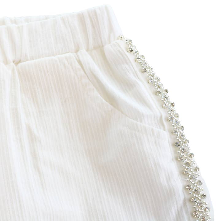 Doe a Dear - Wholesale Pants - Kids - S50 13065  Embellish Trim Wide Pants (2 Colors)5