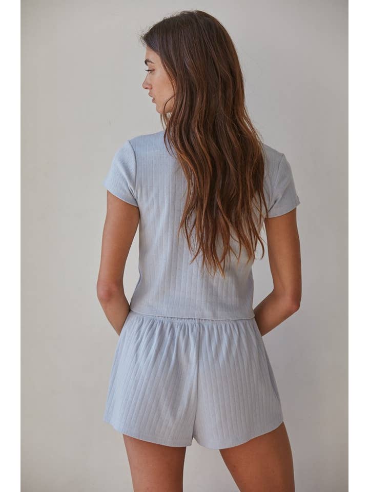 By Together - Wholesale Knit Top - Women's - L8346 | Knit Polyester Rayon Spandex Pointelle Ribbed Top 10