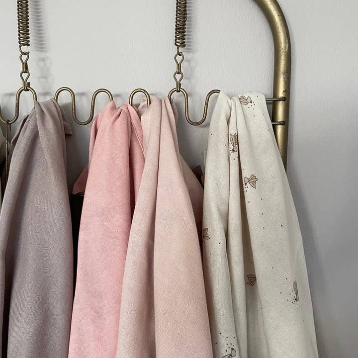 Saga Copenhagen - Wholesale Diaper (Cloth) - Baby - Muslin Cloth - Mauve - 100% Organic Cotton 3