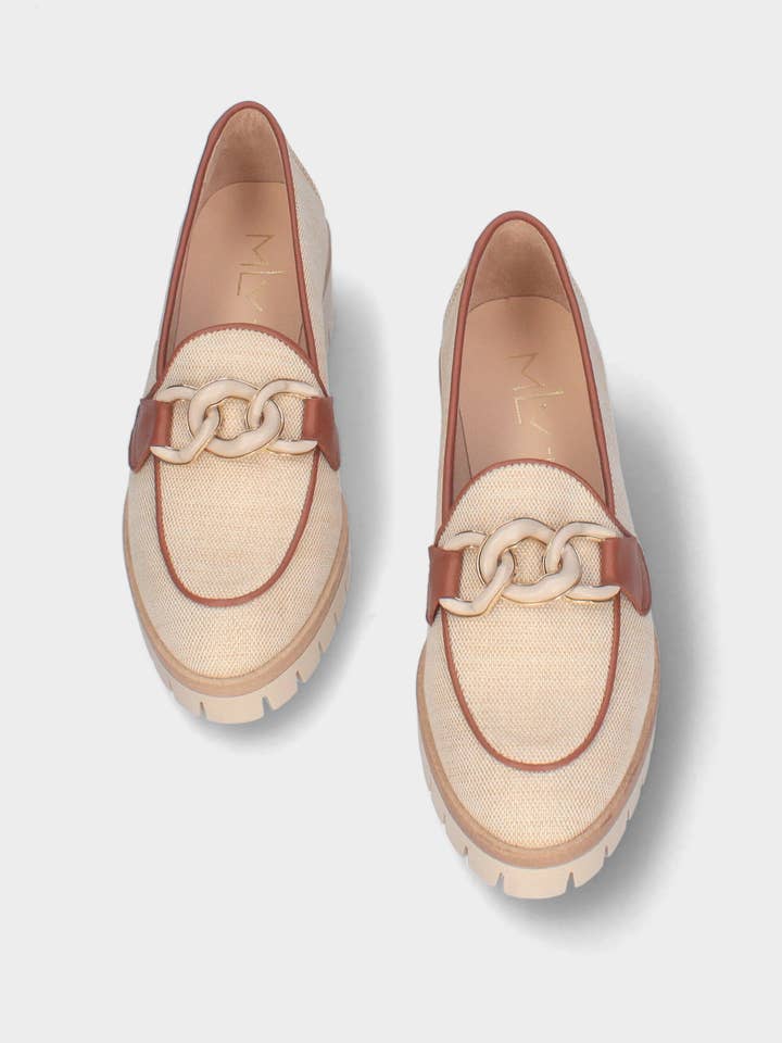 Mocassim Plat Leather Bege Mara 08 - Spring Summer 2025 for wholesale on Faire3