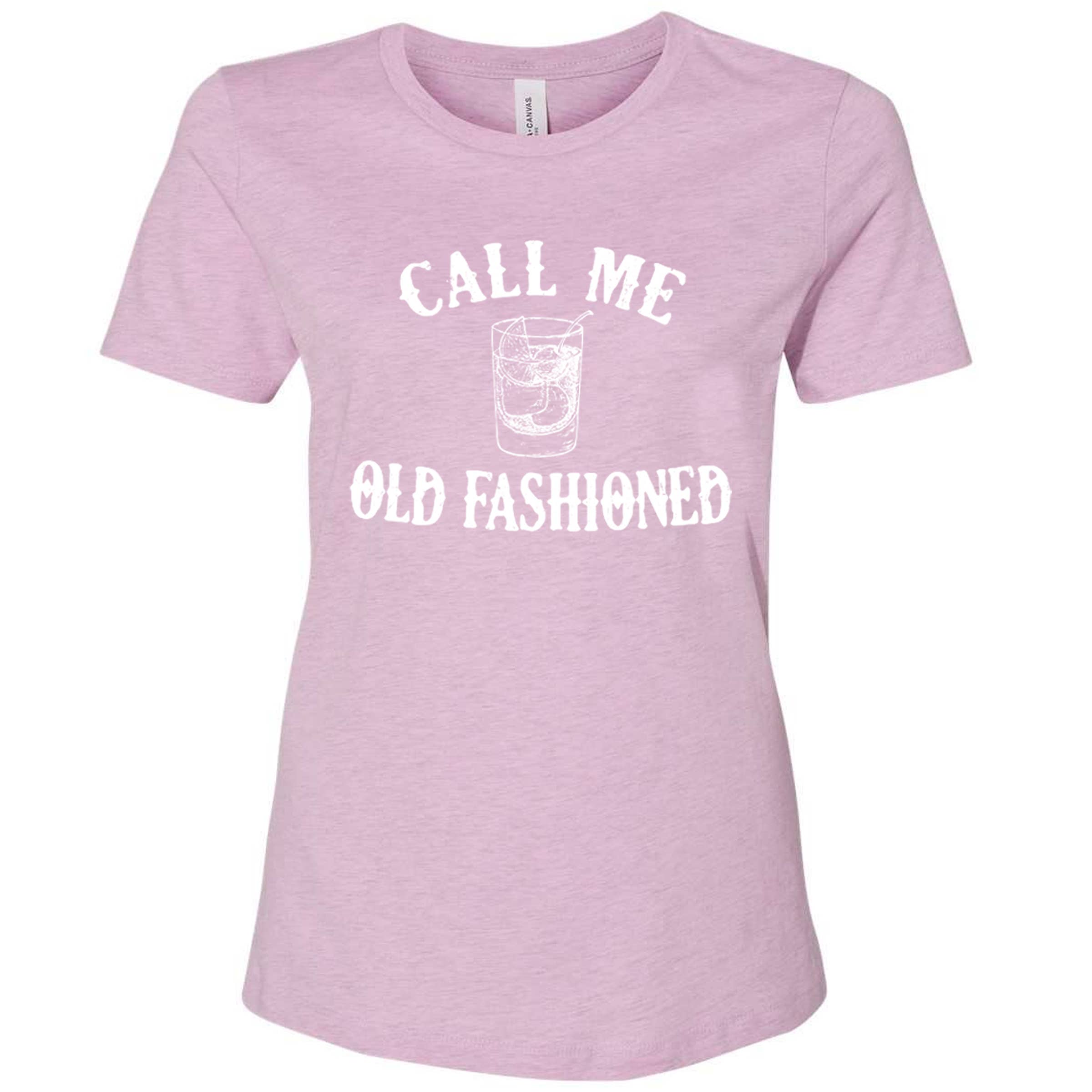 Wi-Wear - Wholesale Screen Printed T-Shirt - Women's - Call Me Old Fashioned Ladies T-Shirt Old Fashioned Cocktail3