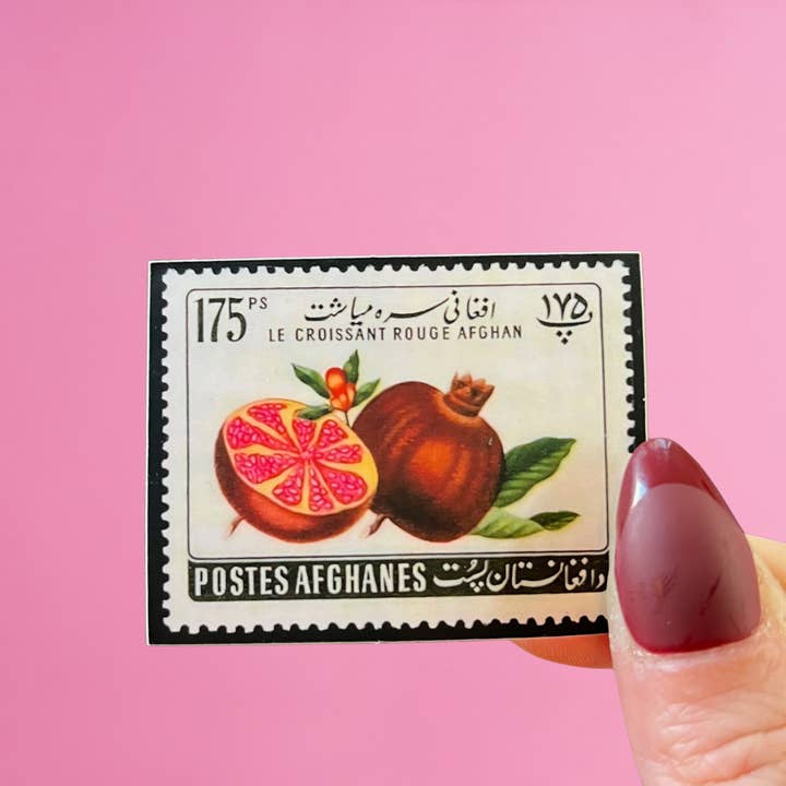 rahaal - Wholesale Sticker - Pomegranate, Afghanistan 1961