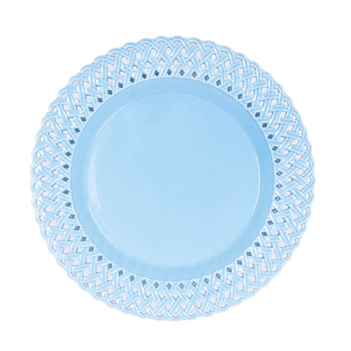 Lilly Pulitzer by Lifeguard Press - Wholesale Dinner Plate - Dinner Plate Set, Hydrangea Blue