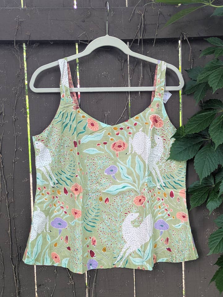 Whimsy & Wildflowers Reversible Cami Tank for wholesale by Curiosity