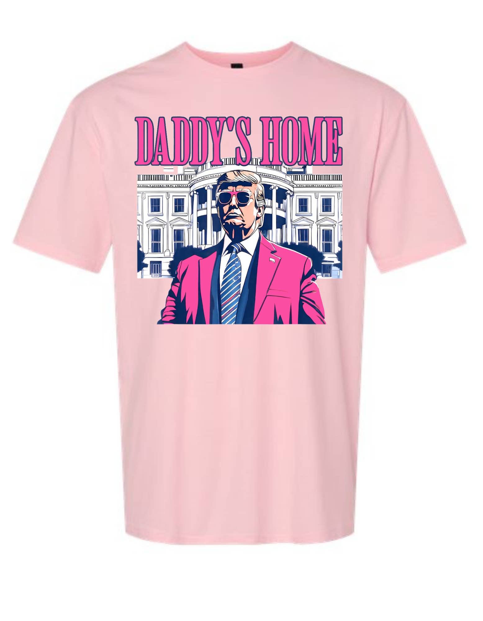 HG Press Co – wholesale Grafisk T-shirt - Unisex – Trump Daddy's Home Graphic Tee