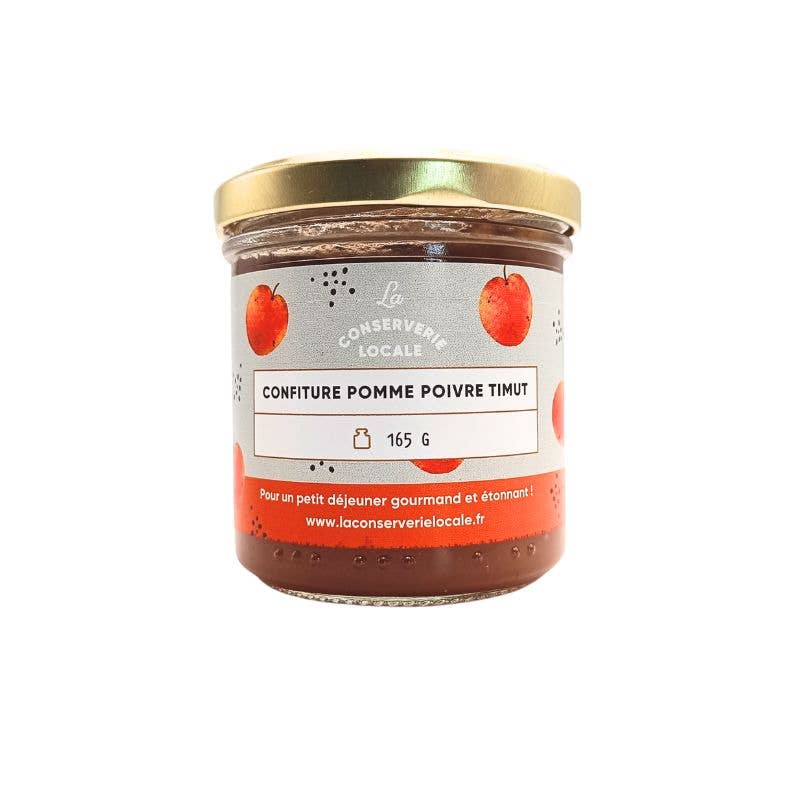 La Conserverie Locale - Vendita all'ingrosso Confettura - Confettura di Mele e Pepe Timut 165g