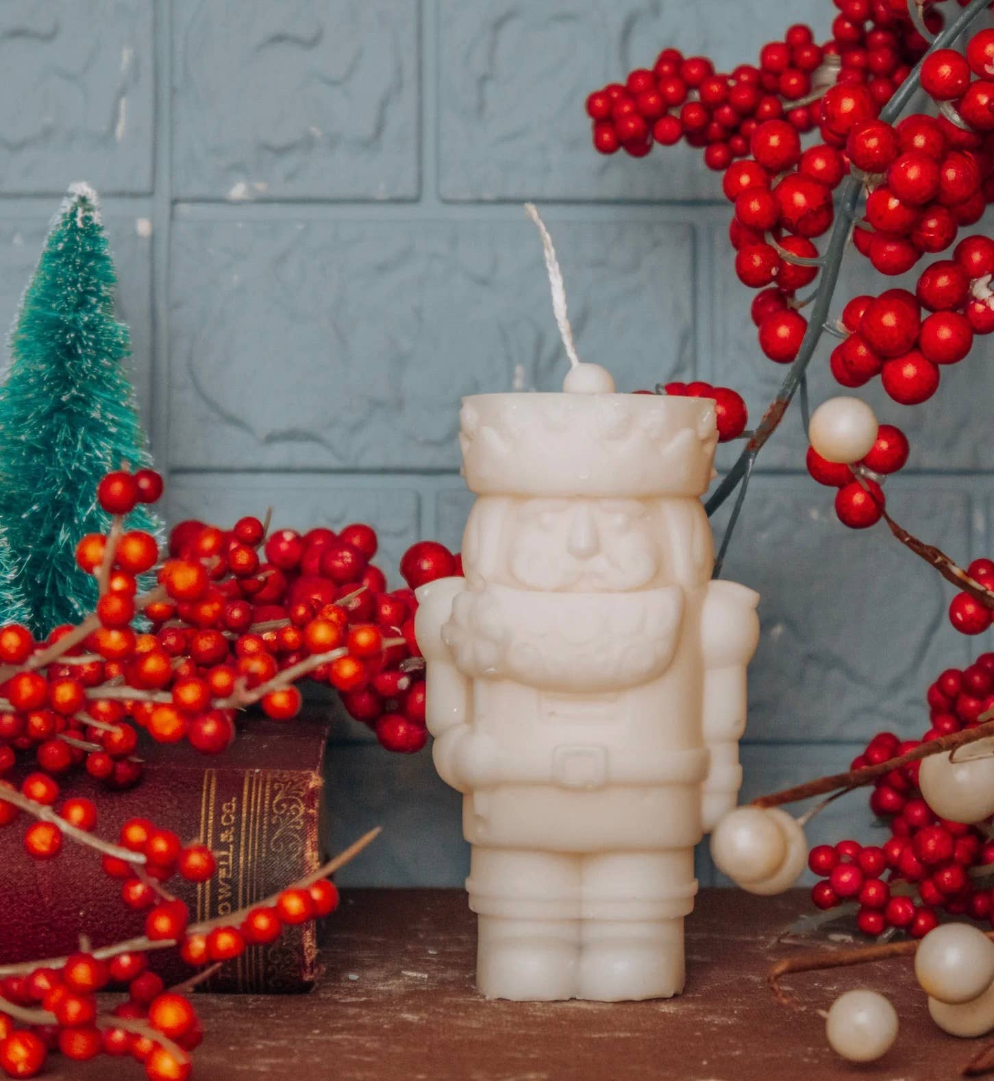 A Pleasant Thought - Wholesale Pillar Candle - NUTCRACKER CANDLE | PILLAR0