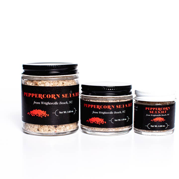 Peppercorn Finishing Sea Salt for wholesale by Sea Love Sea Salt Co.