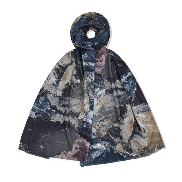 Halstørklæde - Bølget for engroshandel hos Fox by Ren GmbH