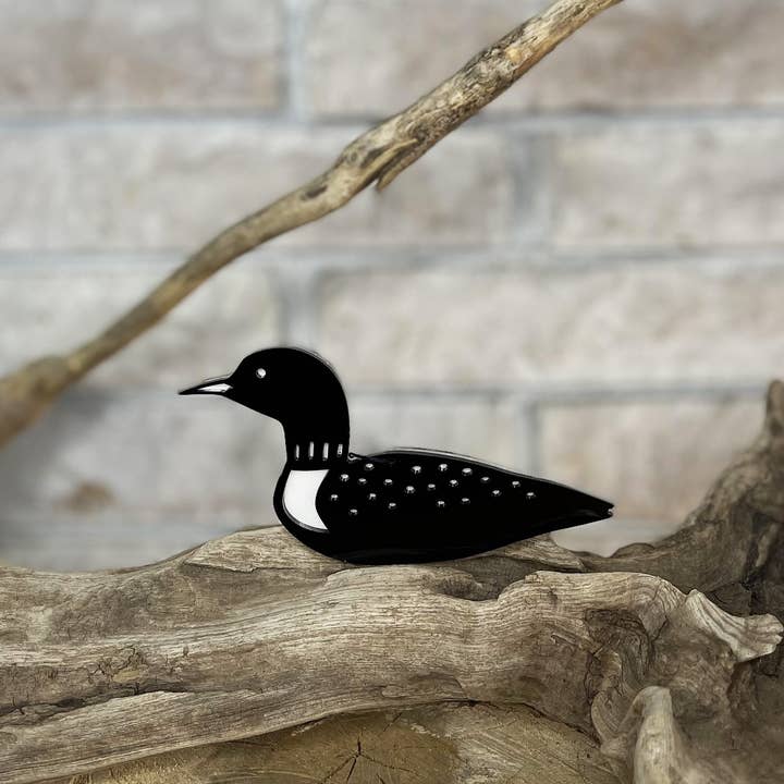 Wonderfully Made - Wholesale Ornament - Loon Ornament/Window Decor1