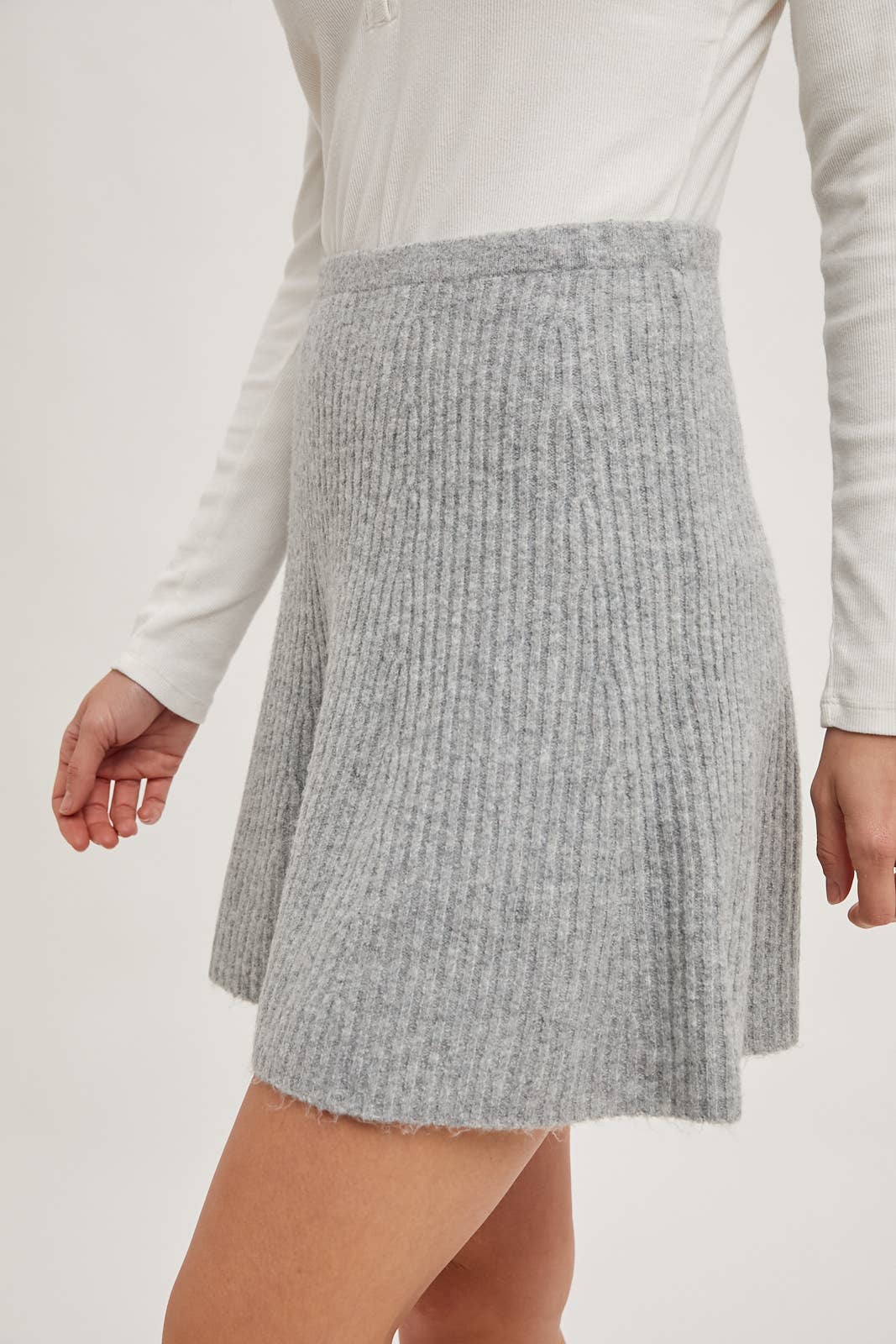 Bluivy – Saia - Mulher por atacado – MINI SAIA DE MALHA CANELADA14