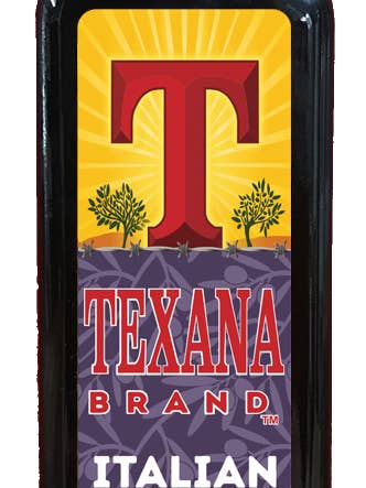 Texana Brand Italian Herb Infused Olive Oil, 250ml (8.5fl oz) for wholesale by Texana Brands
