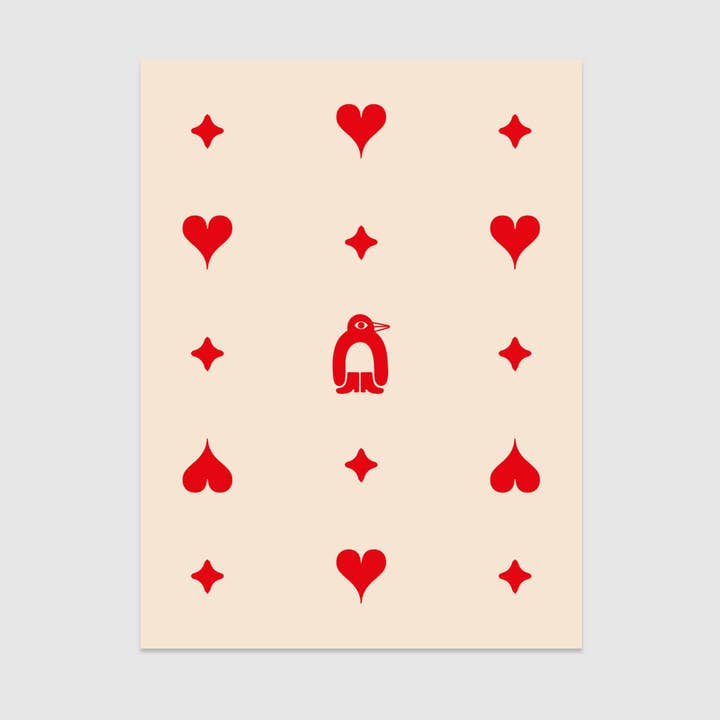 Affiche Adelie Favs - Collection AP (30x40cm & 50x70cm) pour la vente par Redy.