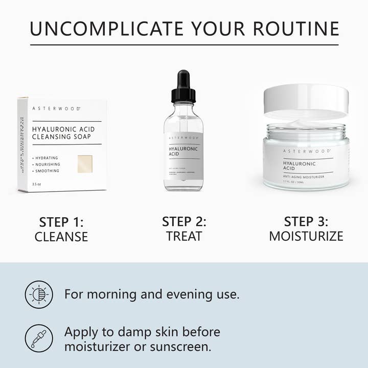 Asterwood - Wholesale Facial Serum/Concentrate - Hyaluronic Acid Serum6